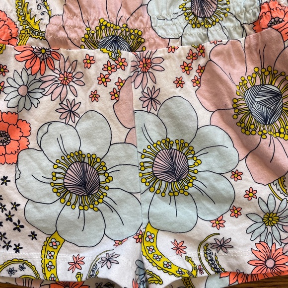 Baby Gap Girls Floral One Piece Spring to Fall Romper Size 3 - Picture 5 of 9